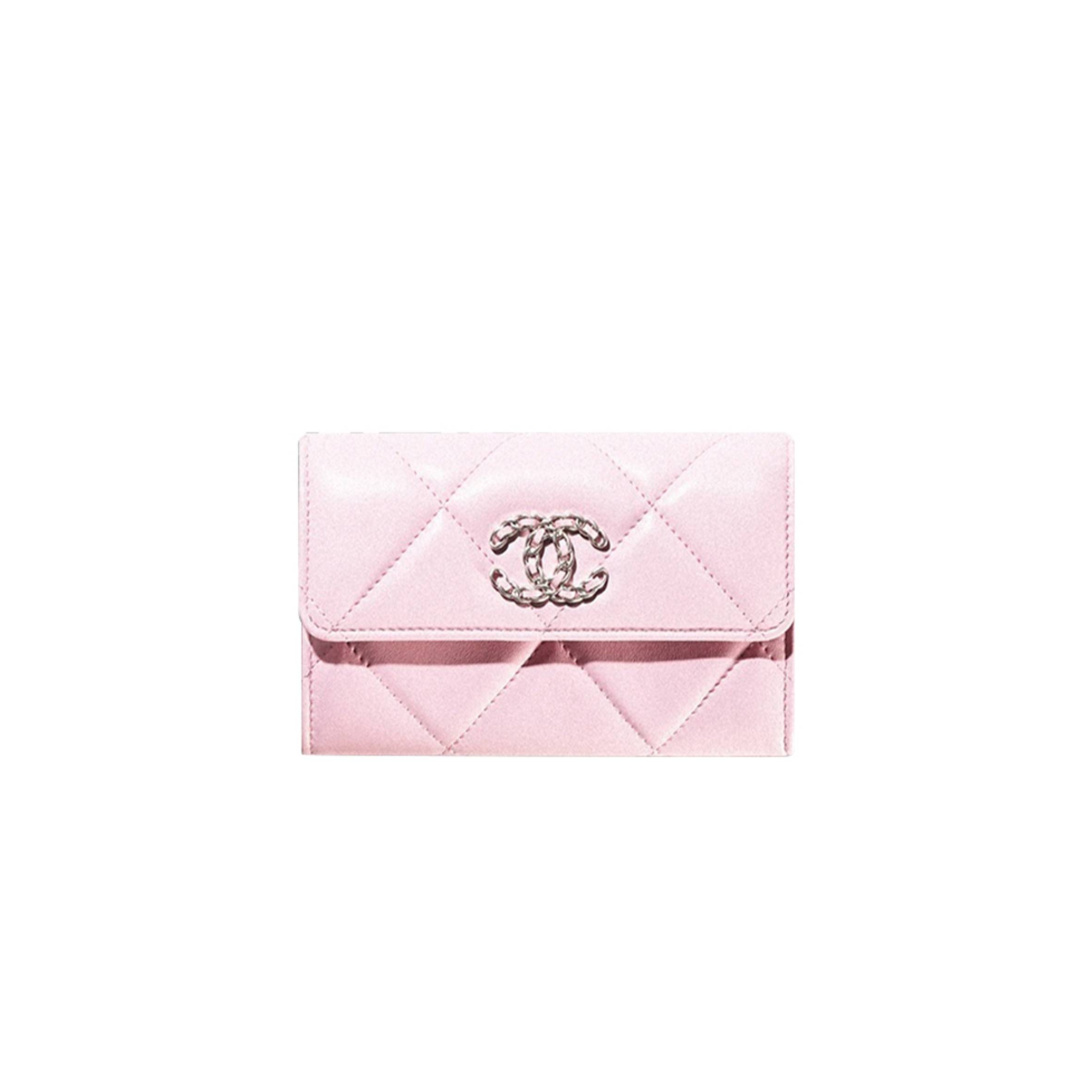 Ch*el Ch*el 19 flap wallet ap2700 b07327 nh622 （15*10.5*3.5cm）